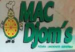 Logotipo Pizzaria Macdjom's